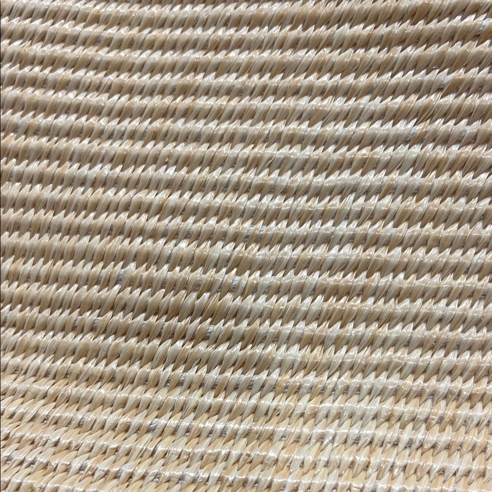 Urban Expressions | Natural Woven Shoulder Bag w/ Braided Handle - Picture 3 of 11